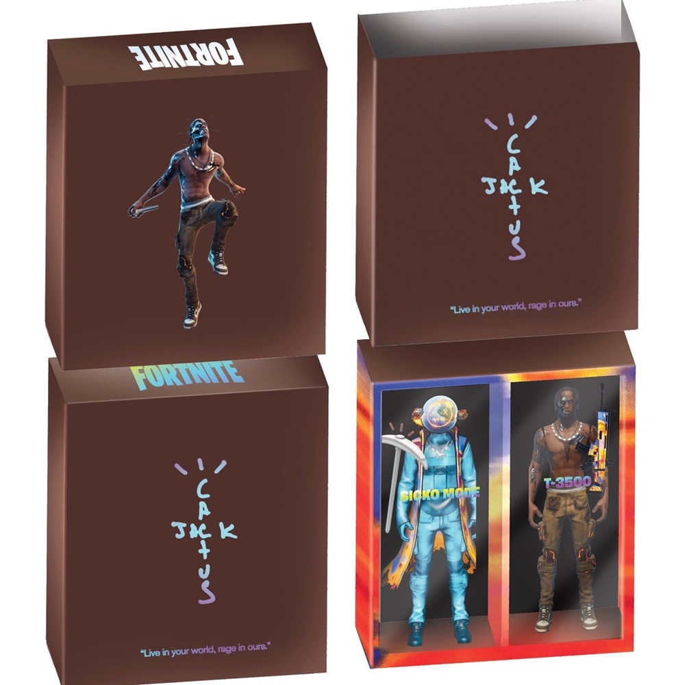 CACTUS JACK FOR FORTNITE 12" ACTION FIGURE DUO SET